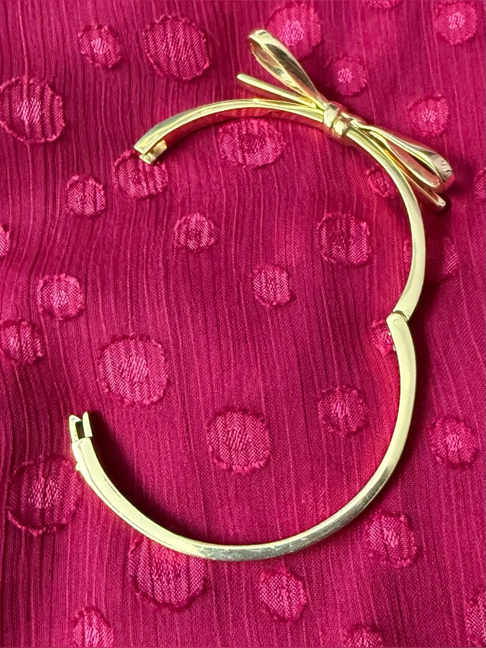 Kate Spade Bow Bangle Bracelet - Picture 11 of 12